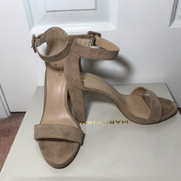 Mix No. 6 Shoes - MIX no. 6 suede taupe heels